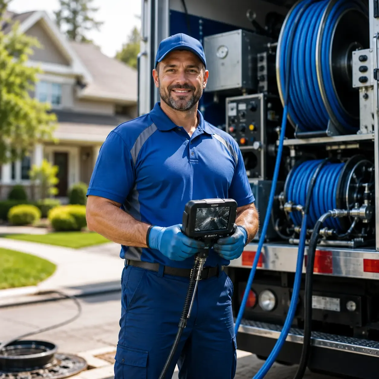 Local outdoor drain cleaning specialists in Holden, LA